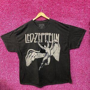 Led Zeppelin Icarus Rock Band Logo Poster T-Shirt 3XL